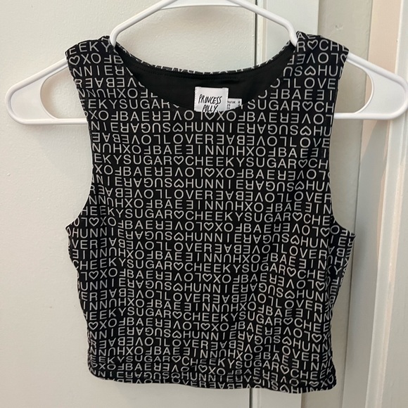 Text Me Top - Black - Picture 2 of 6